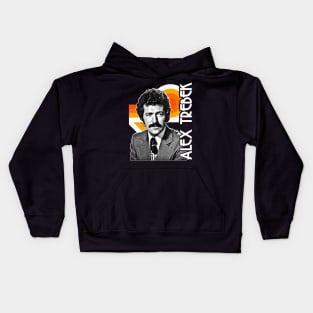 Alex Trebek - This is Jeopardy! - Retro Tribute Kids Hoodie